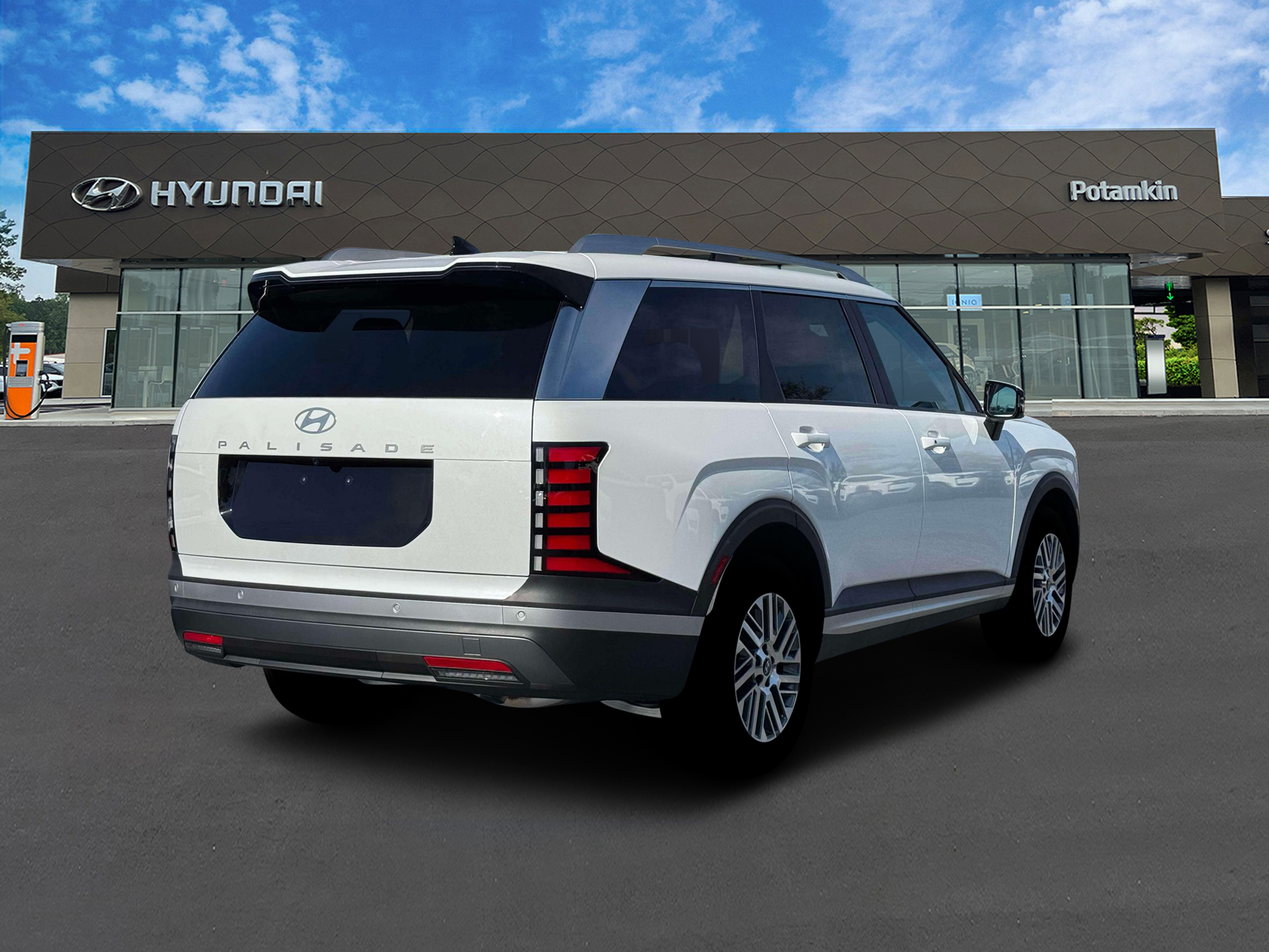 New 2026 Creamy White Pearl Hyundai SEL 7P image 7