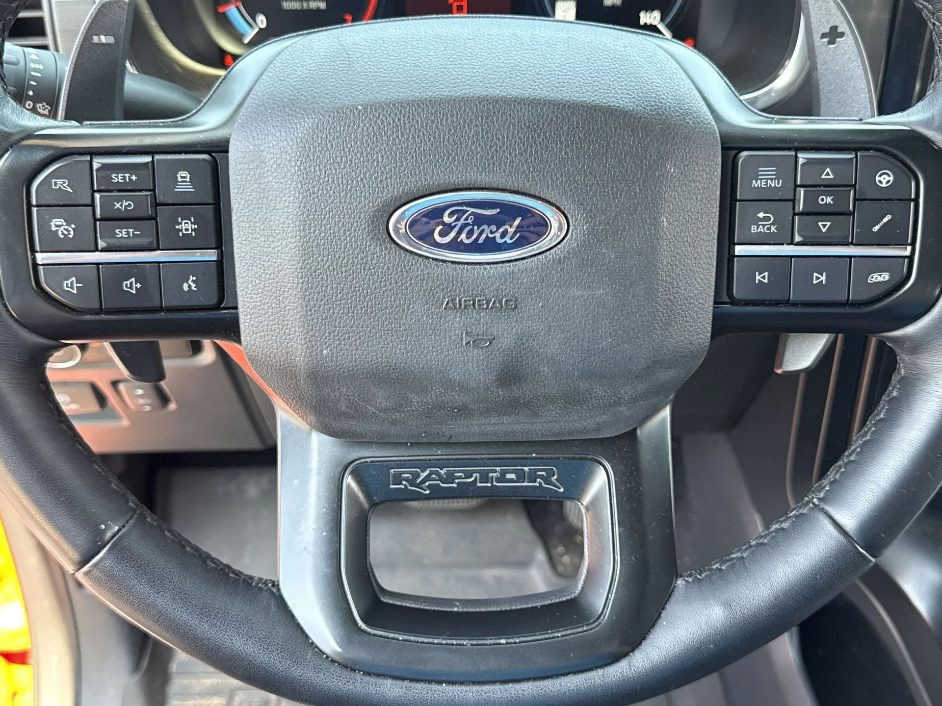 Certified Used 2023 Orange Metallic Ford Raptor image 8