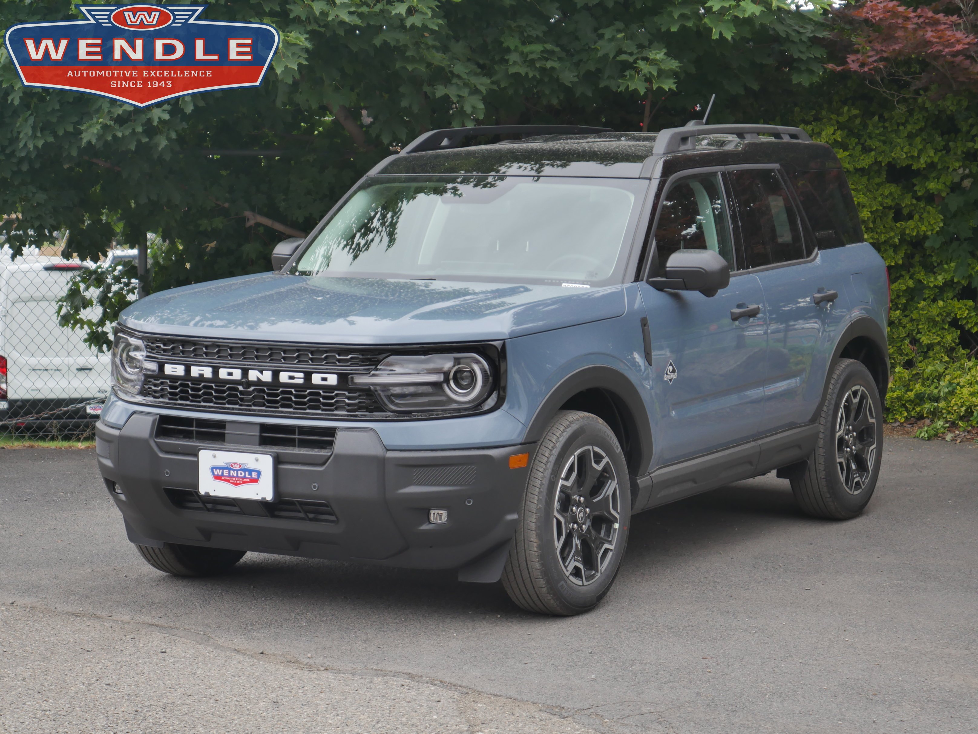 New 2026 Azure Gray Metallic Tri-Coat Ford Outer Banks® image 1
