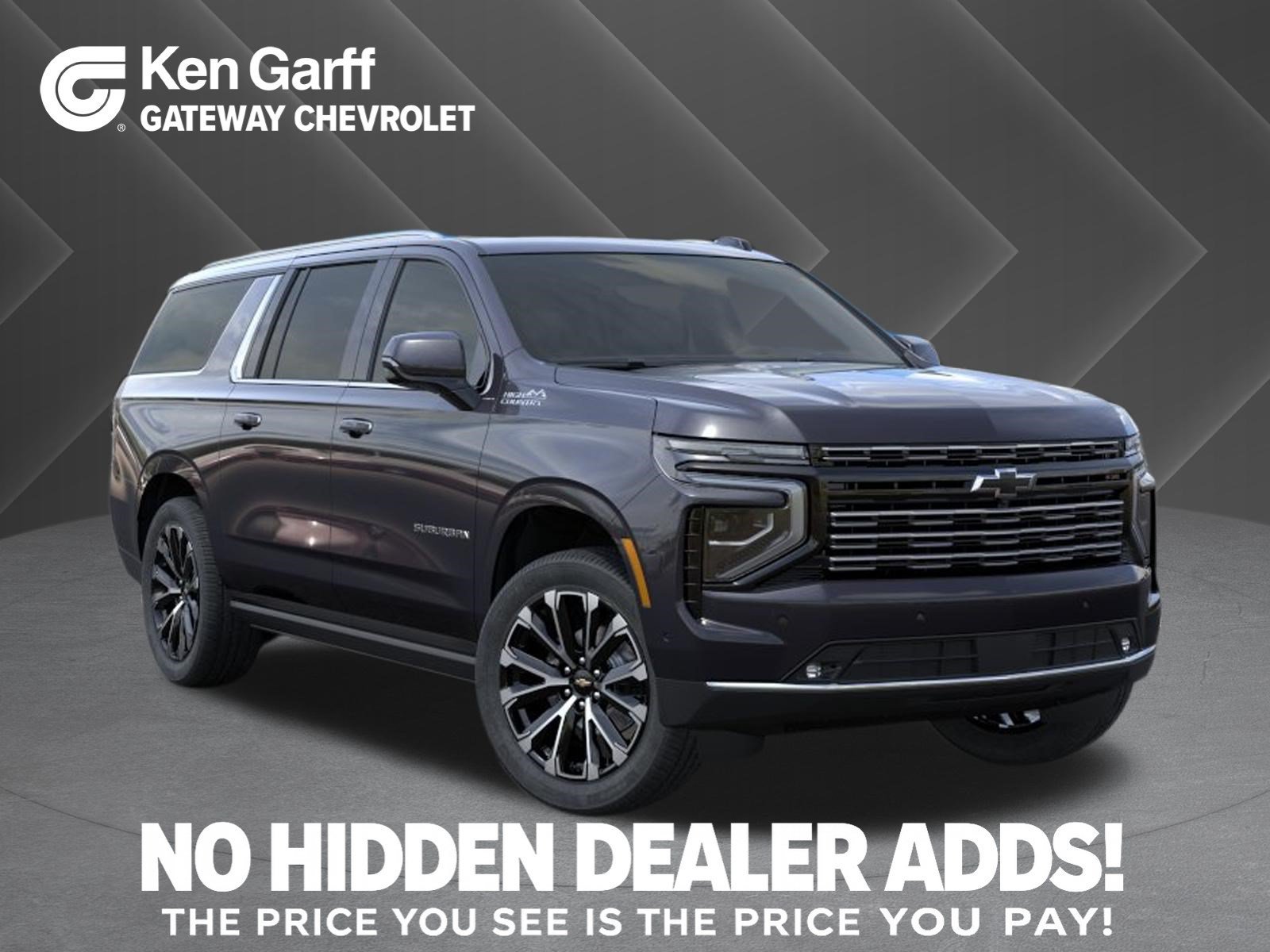 New 2026 Dark Ash Metallic Chevrolet High Country image 1