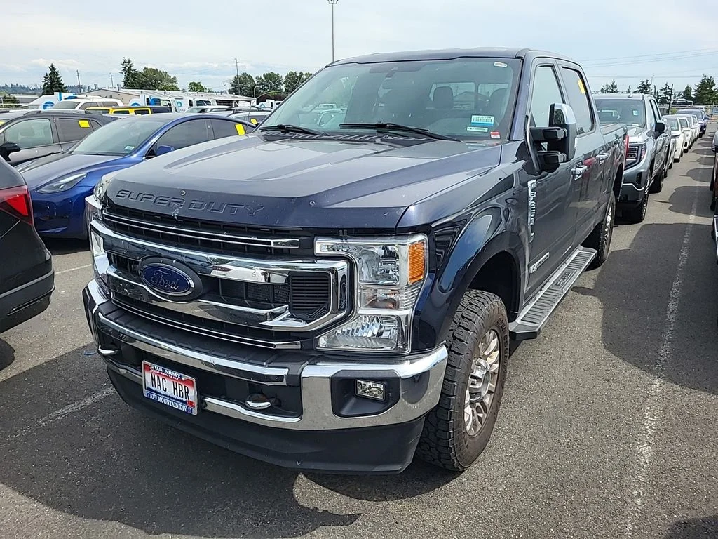 Used 2021 Blue Ford XLT image 4