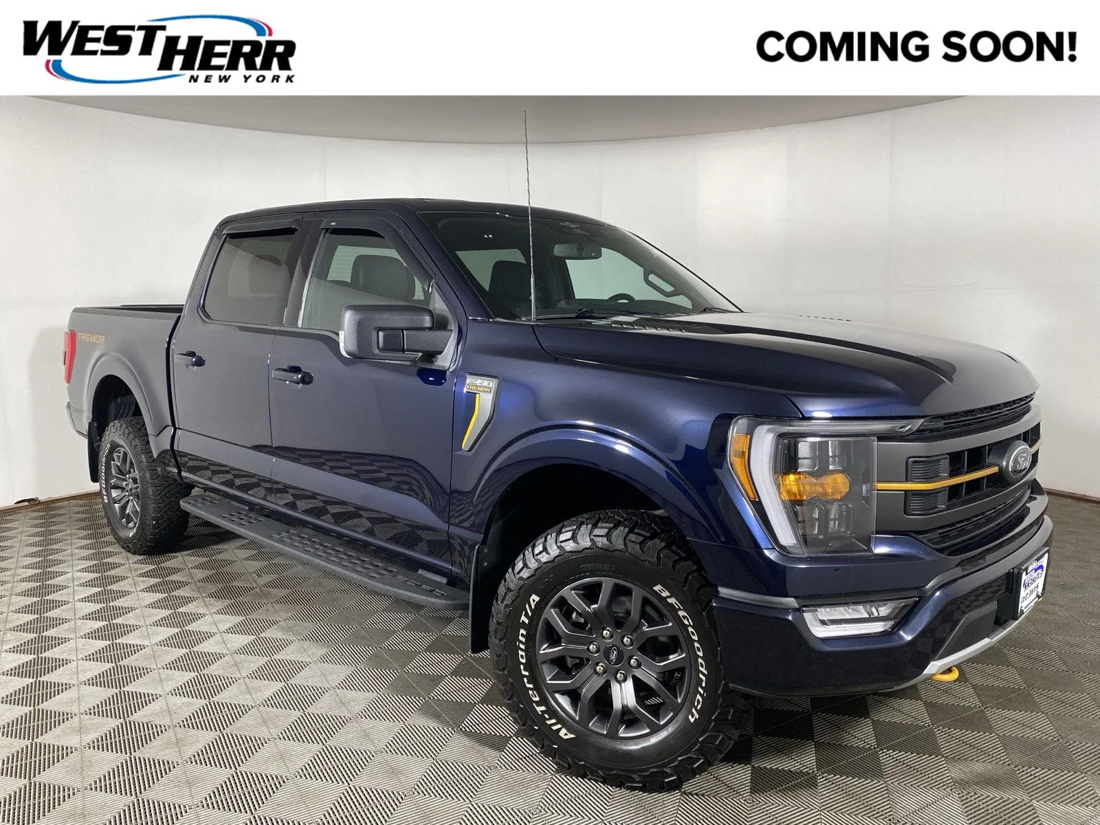 Used 2023 Antimatter Blue Ford Tremor image 1