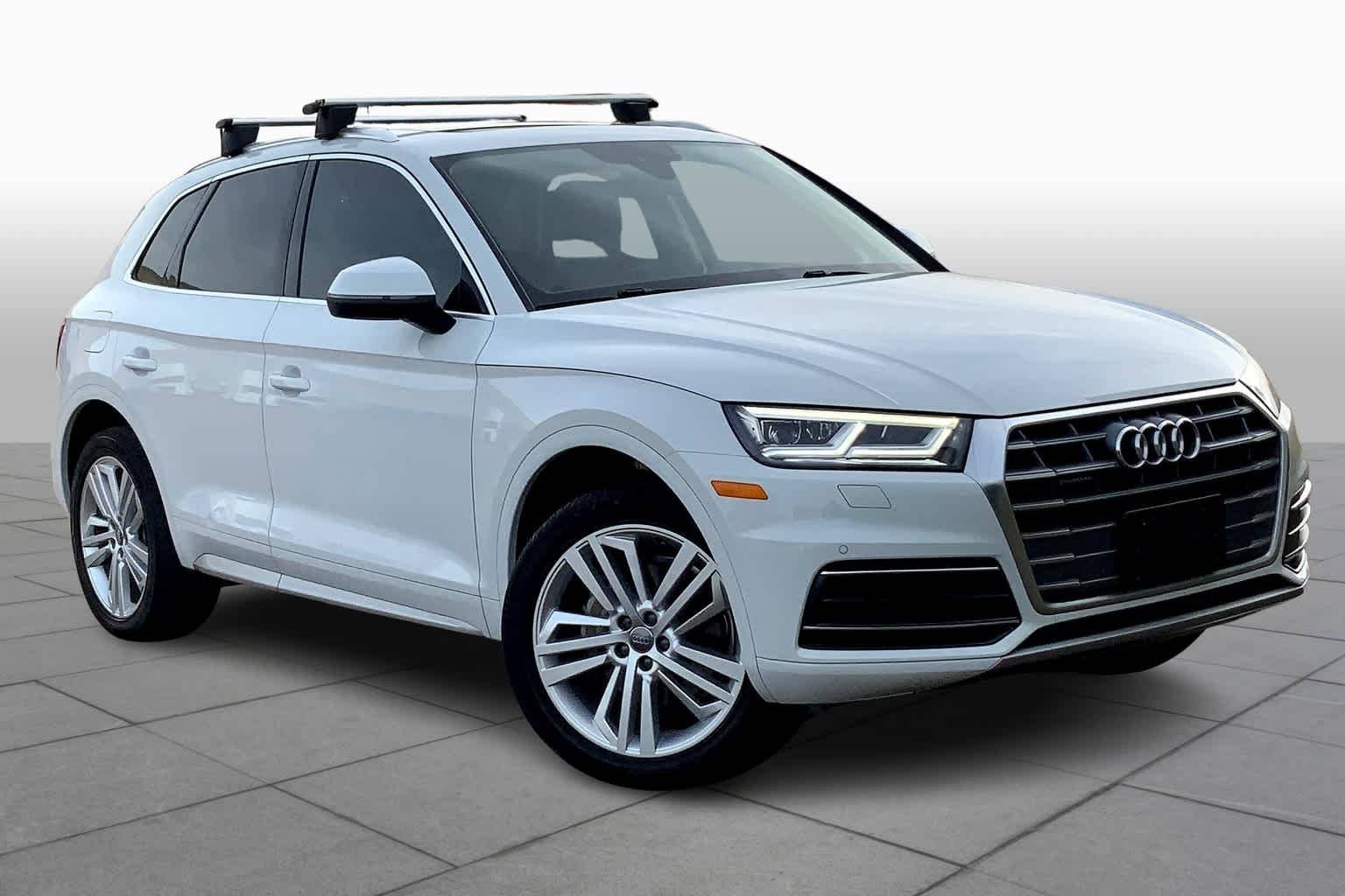 Used 2019 Glacier White Metallic Audi Premium Plus image 2