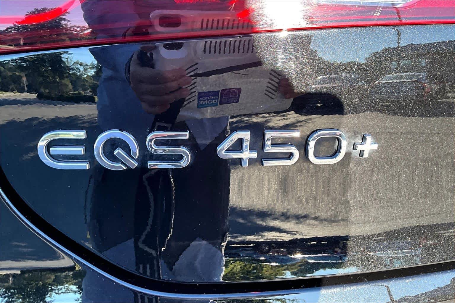 Certified Used 2023 Obsidian Black Metallic Mercedes-Benz EQS 450+ image 10