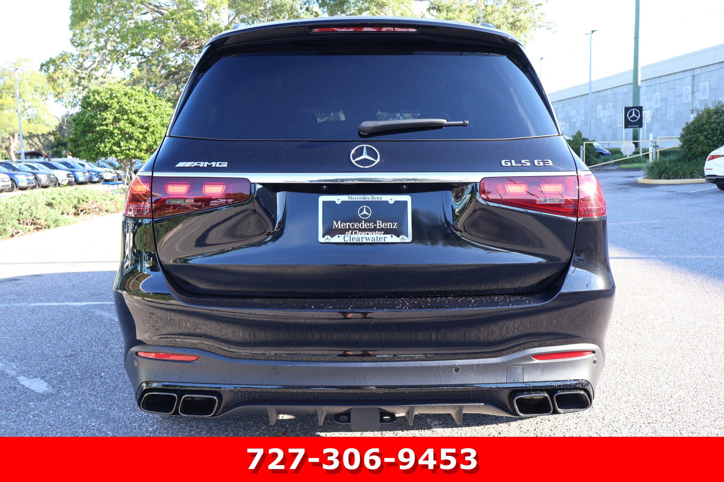 Certified Used 2024 Obsidian Black Metallic Mercedes-Benz AMG® GLS 63 image 8