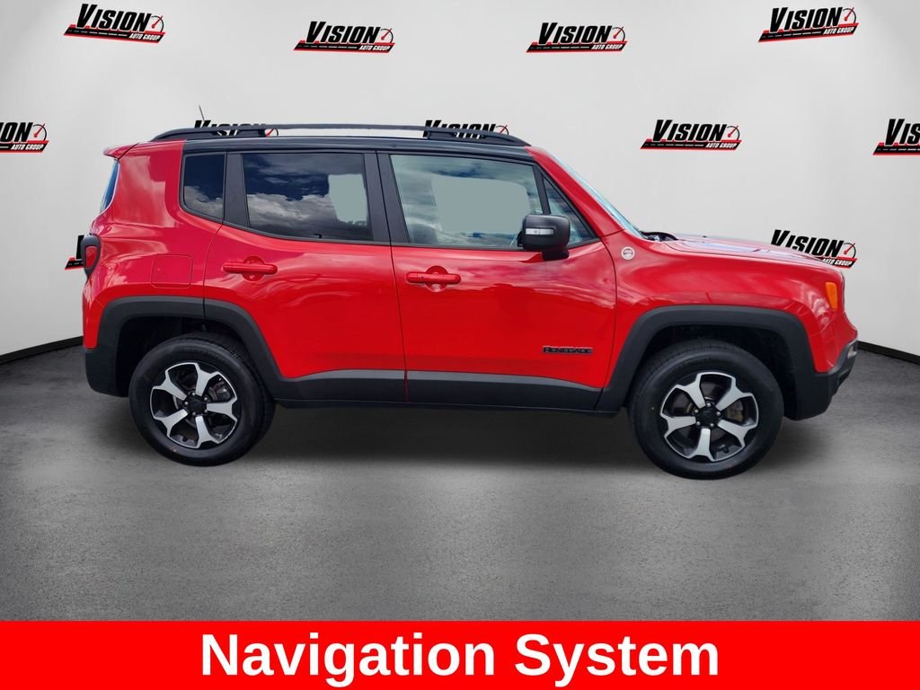 Used 2021 Red Jeep Trailhawk image 4