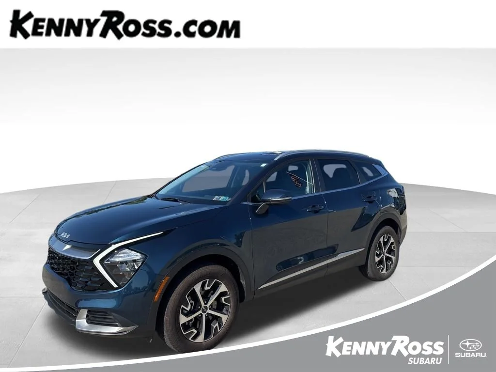 Used 2023 Blue Kia EX image 1