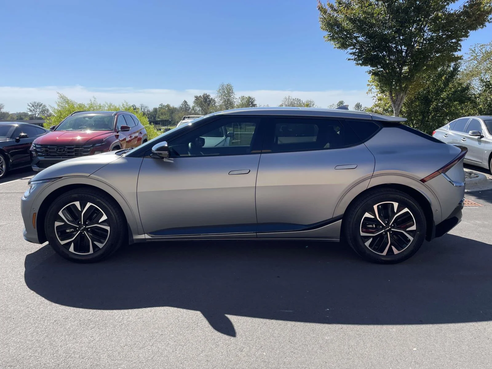 Used 2023 Steel Matte Gray Kia GT-Line image 26