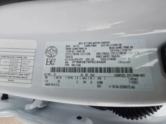 Certified Used 2023 Oxford White Ford XLT image 25