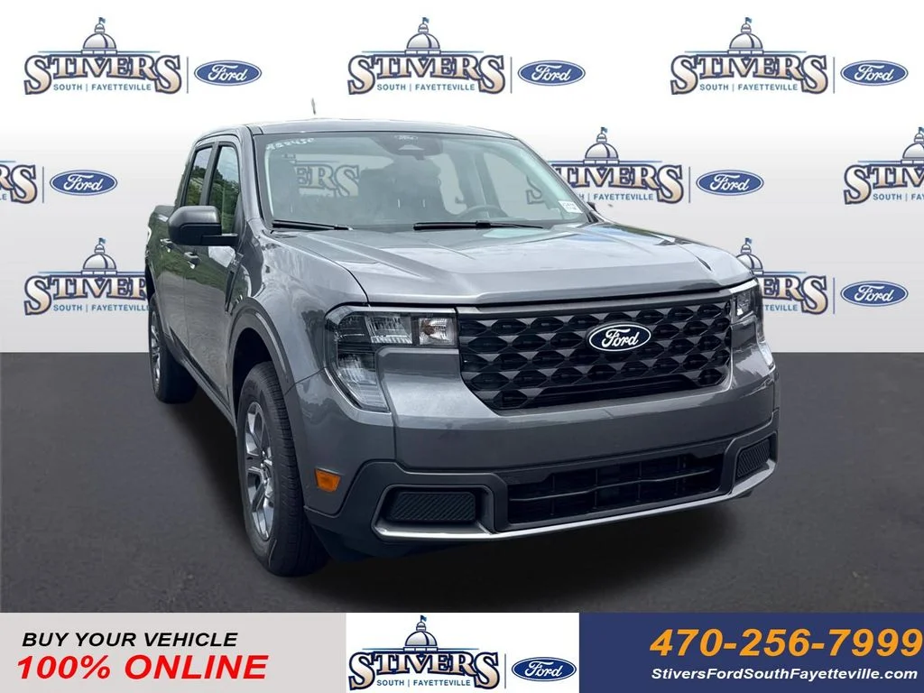 New 2026 Carbonized Gray Metallic Ford XLT image 1
