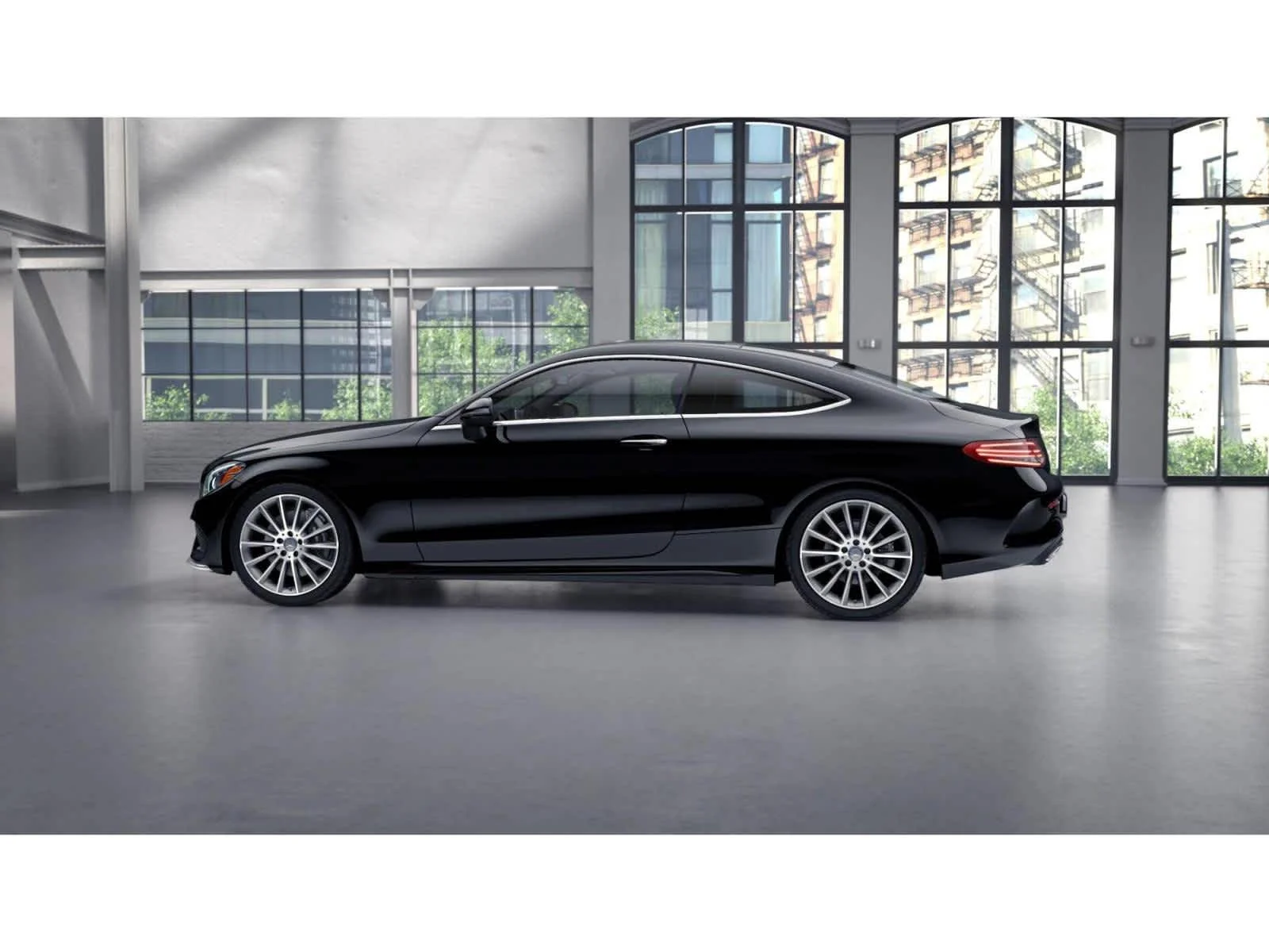 Used 2017 Obsidian Black Metallic Mercedes-Benz C 300 image 32