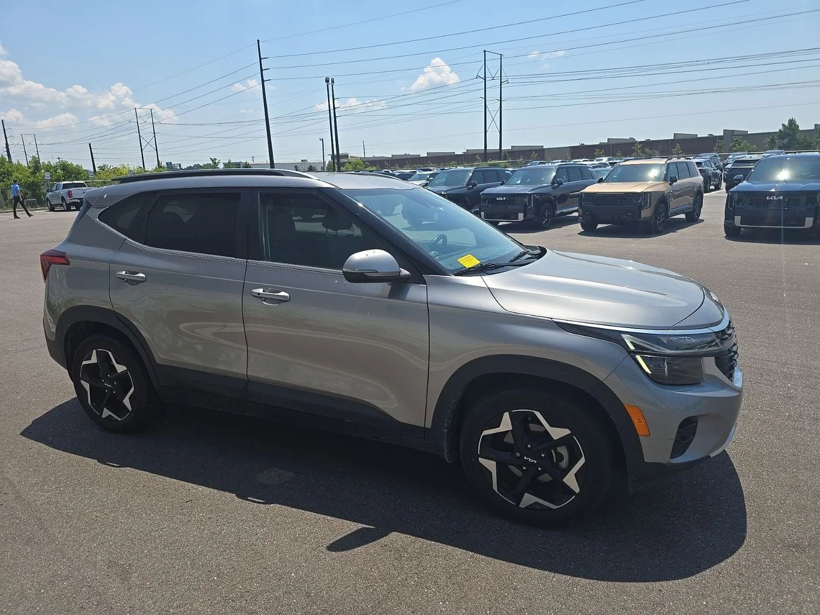 Used 2024 Steel Gray Kia EX image 3