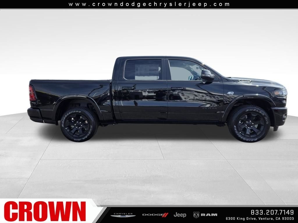 New 2026 Diamond Black Crystal Pearl-Coat Exterior Paint RAM Big Horn/Lone Star image 4