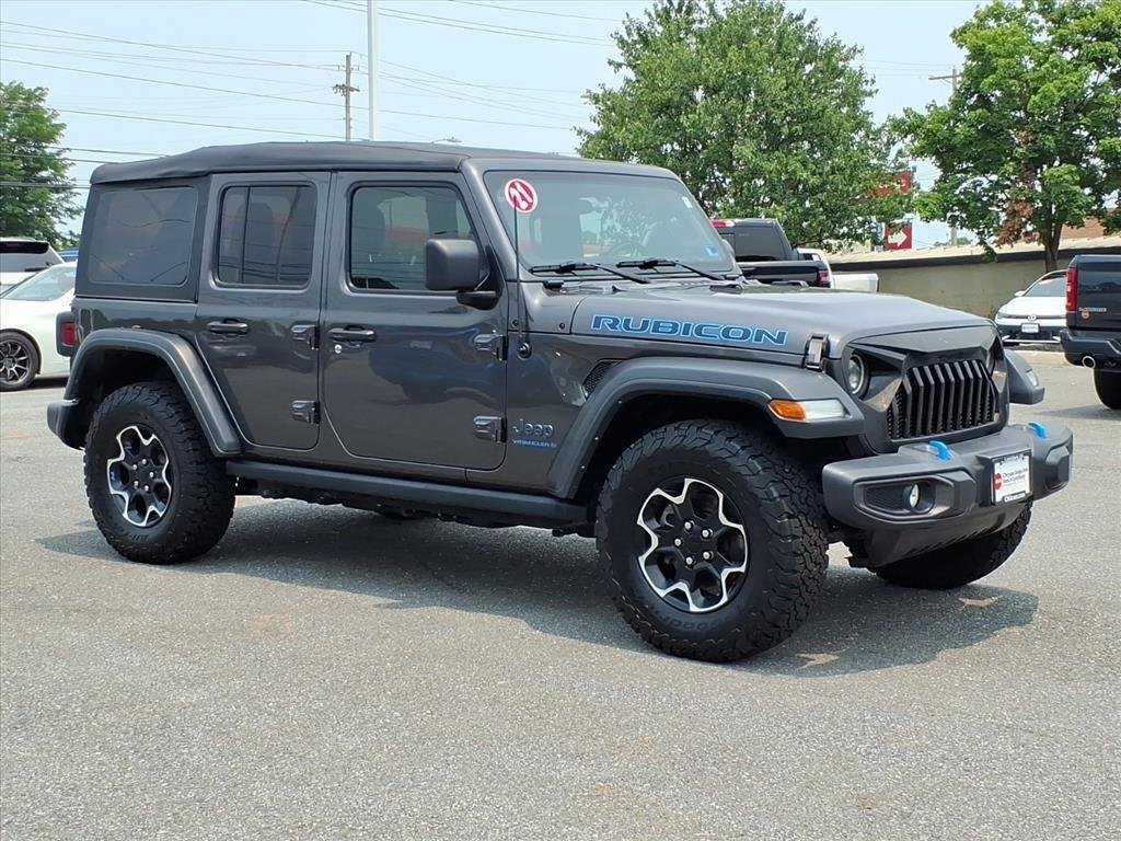 Used 2021 Granite Crystal Metallic Clearcoat Jeep Unlimited Sport Altitude image 3