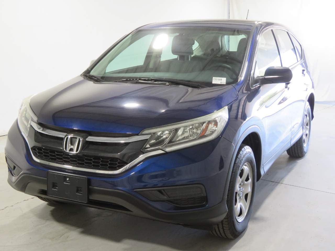 Used 2015 Obsidian Blue Pearl Honda LX image 1