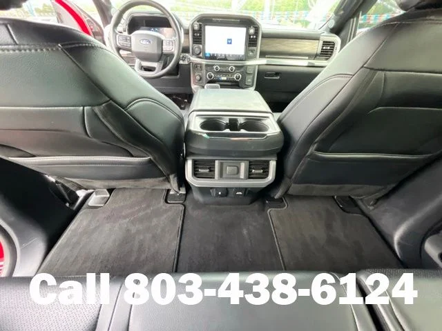 Used 2025 Rapid Red Metallic Tinted Clearcoat Ford Lariat image 14
