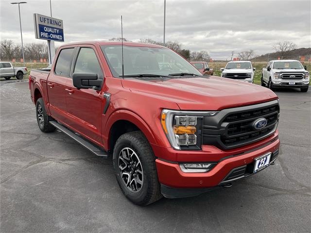 Used 2023 Hot Pepper Red Tinted Clearcoat Ford XLT image 48
