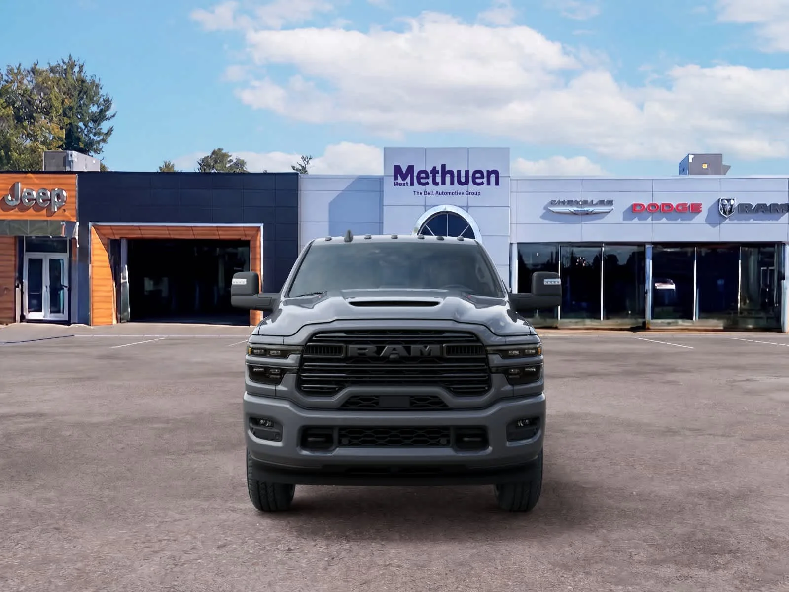 New 2026 Ceramic Gray Clearcoat Ram Laramie image 6