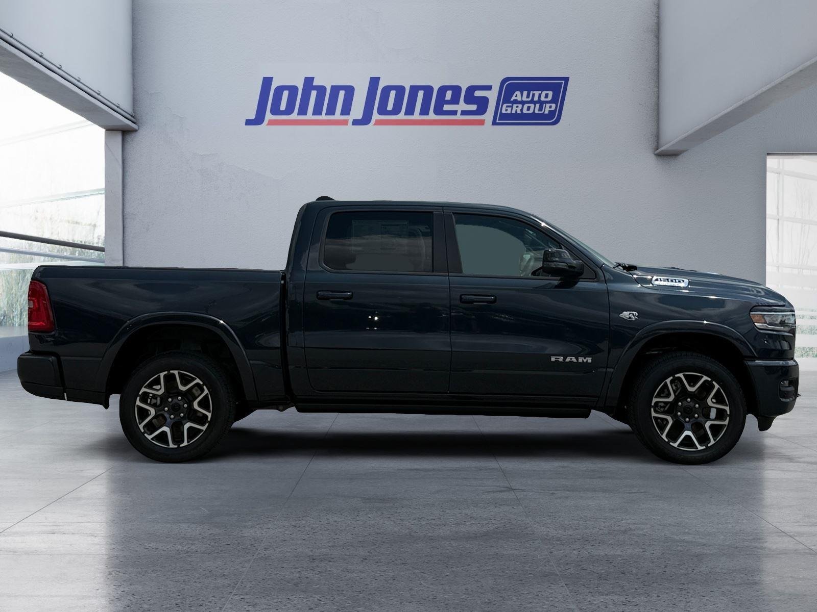 New 2026 Forged Blue Metallic Exterior Paint RAM Laramie image 6