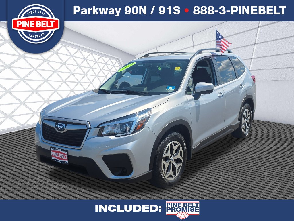 Certified Used 2020 Ice Silver Metallic Subaru Premium image 1