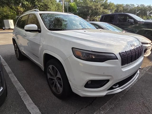 Used 2019 Jeep Cherokee Overland with VIN 1C4PJMJXXKD182560 for sale in Orange Park, FL