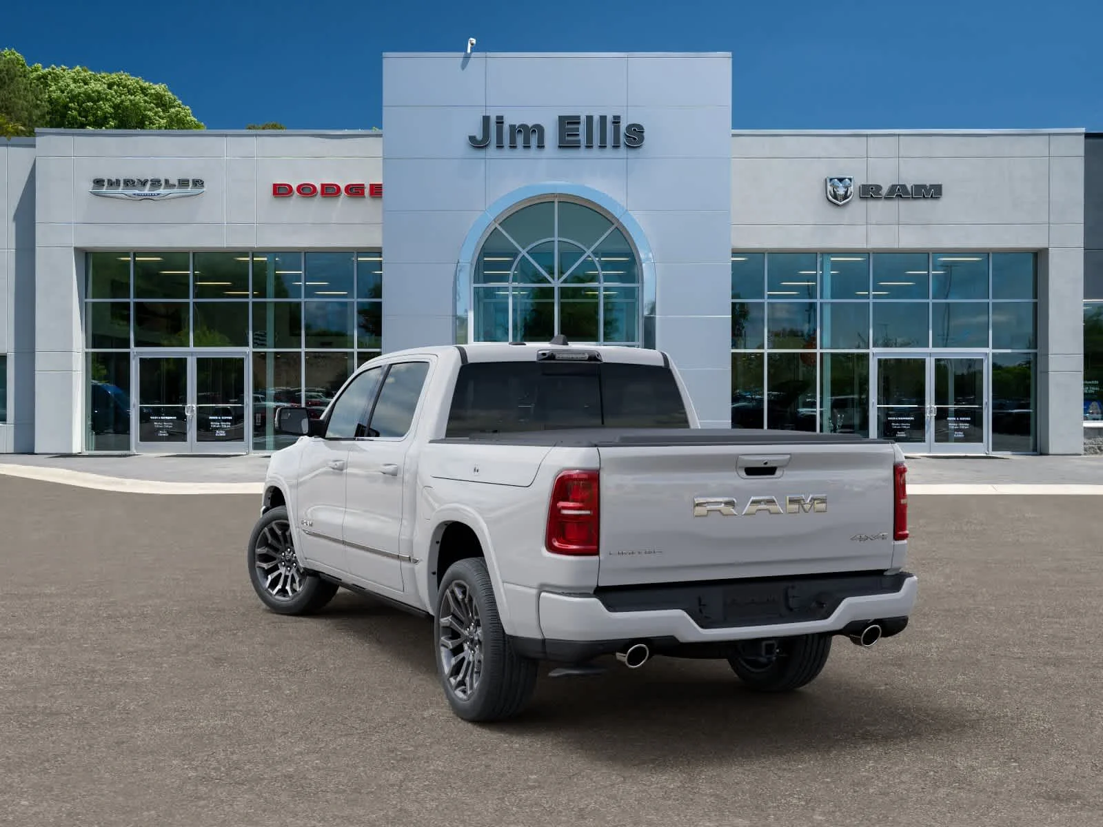 New 2026 Bright White Clearcoat Ram Limited image 3