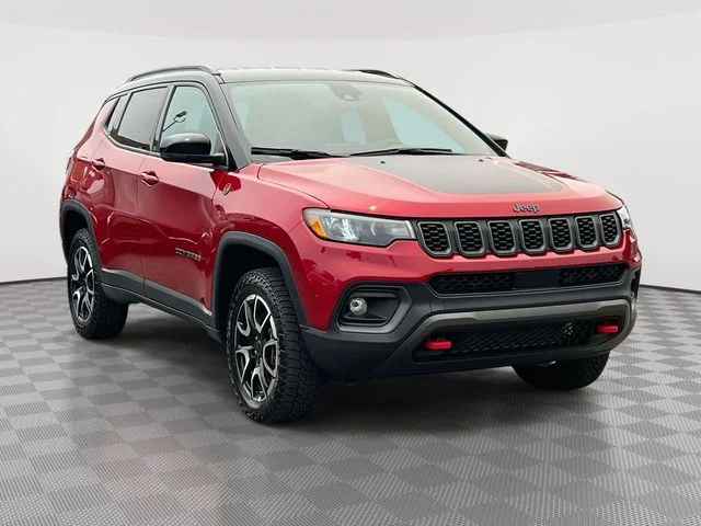 Used 2025 Red Jeep Trailhawk image 4