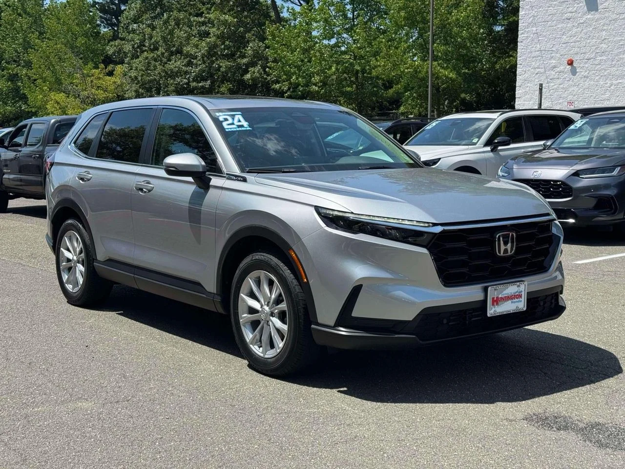 Certified Used 2024 Meteorite Gray Metallic Honda EX-L AWD image 1