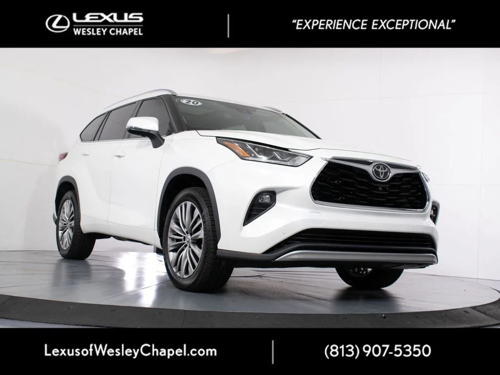 Used 2020 White Toyota Platinum image 1