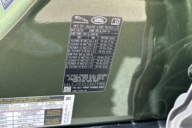 New 2026 Woolstone Green Land Rover S image 28