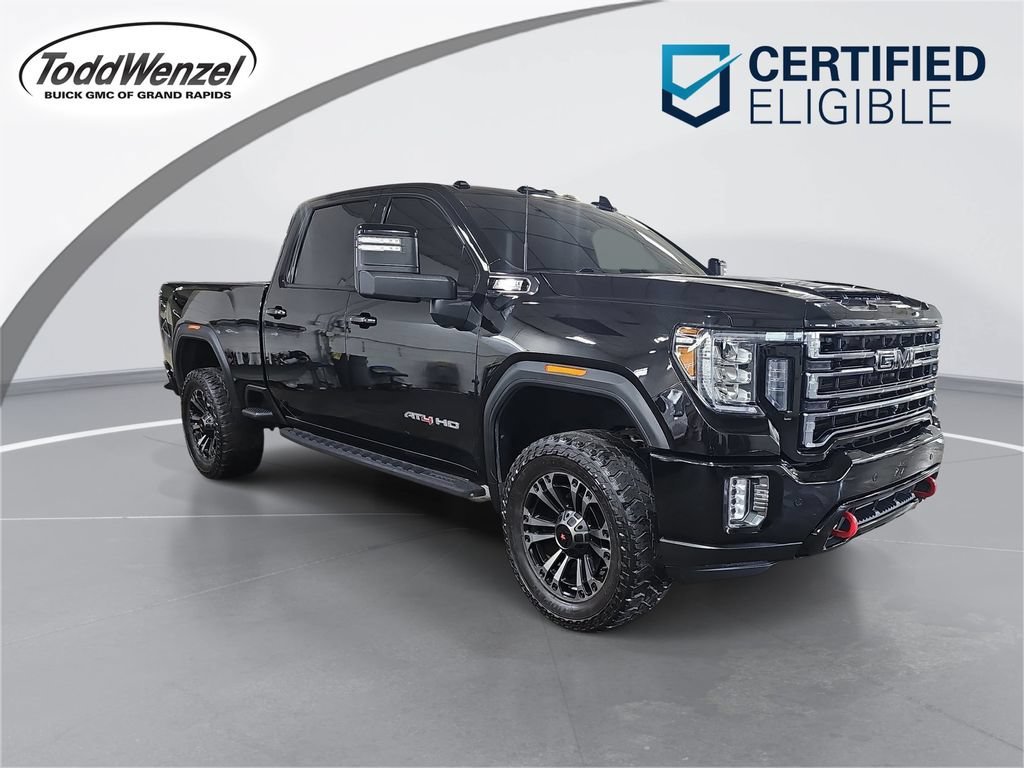 Certified Used 2023 EBONY TWILIGHT METALLIC GMC AT4 image 1