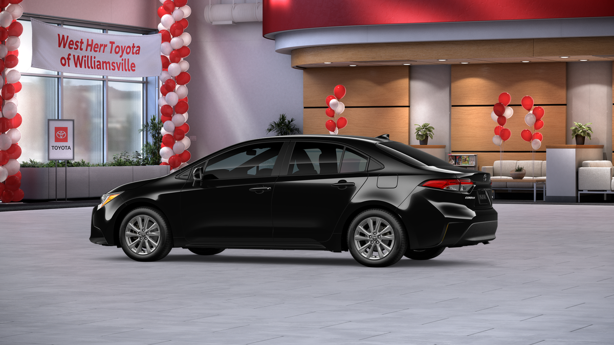 New 2026 Midnight Black Metallic Toyota LE image 5
