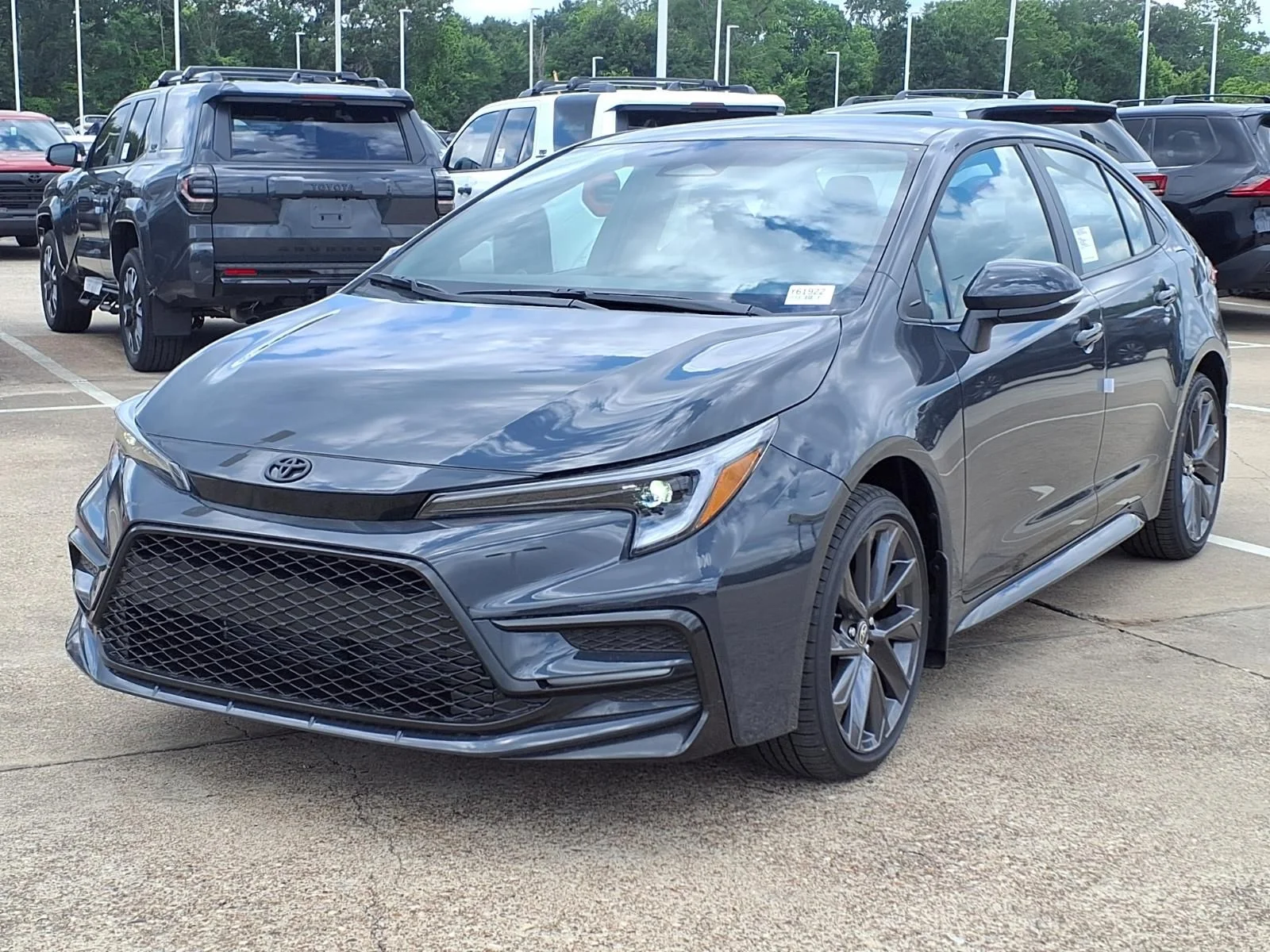New 2026 Gray Toyota SE image 3