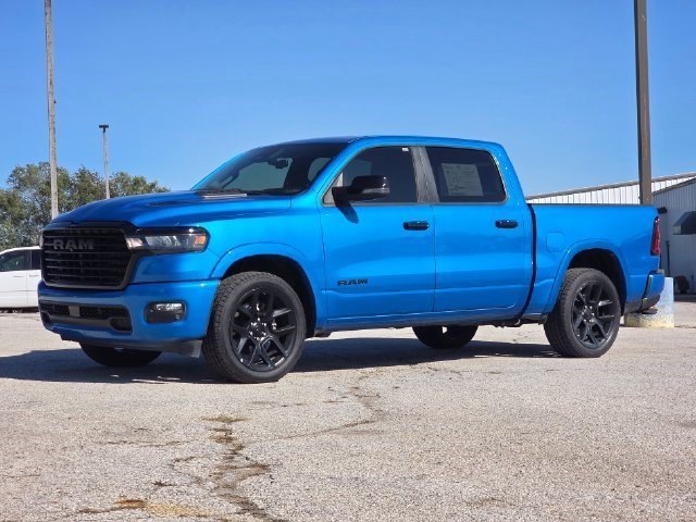 Certified Used 2025 Hydro Blue Pearlcoat Ram Laramie image 3