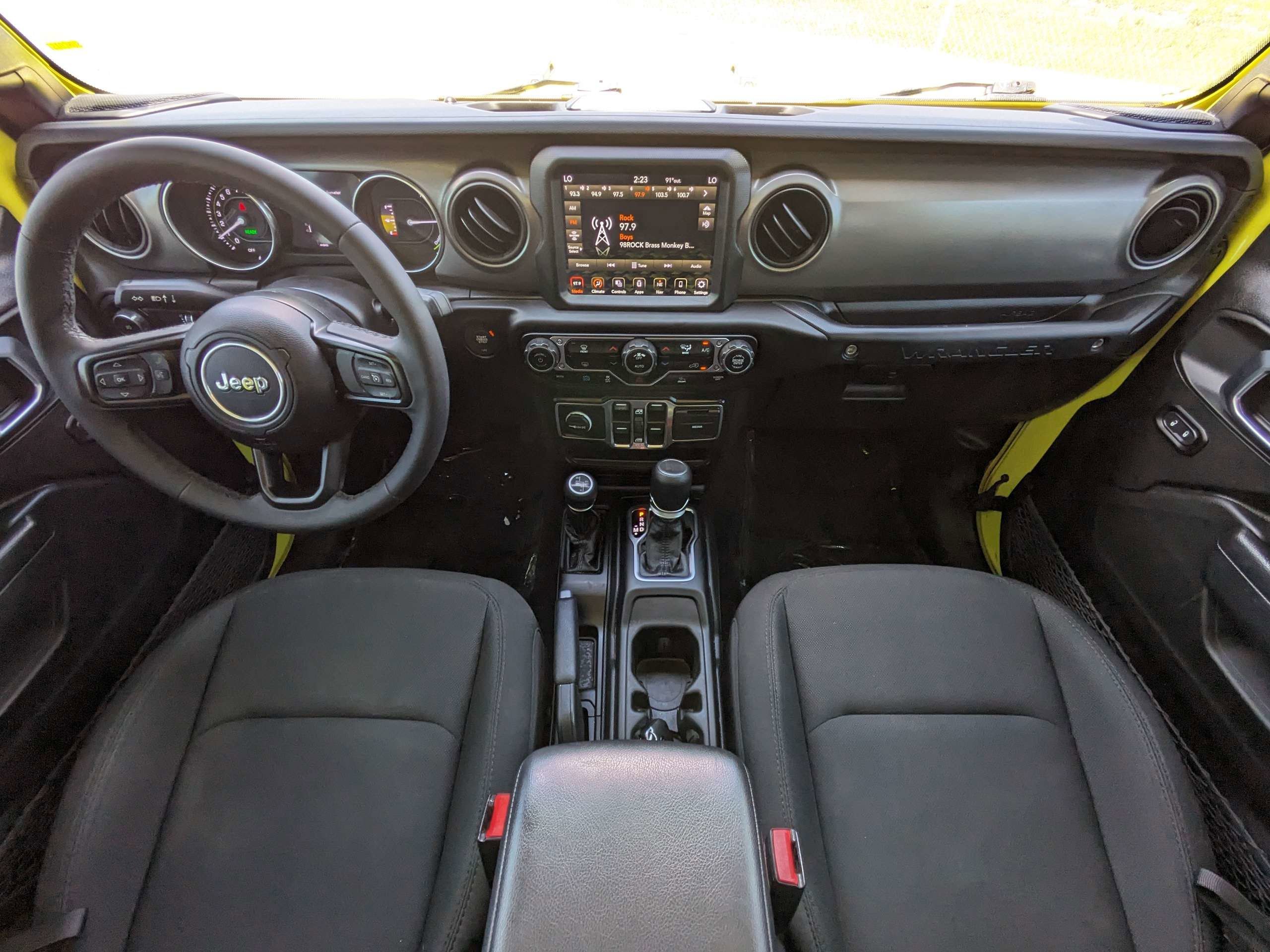 Used 2023 Yellow Jeep Willys 4xe image 15
