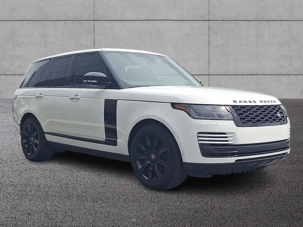 Used 2019 Fuji White Land Rover 3.0L V6 Supercharged HSE image 3