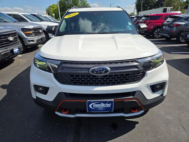 Used 2022 White Metallic Ford Timberline image 2