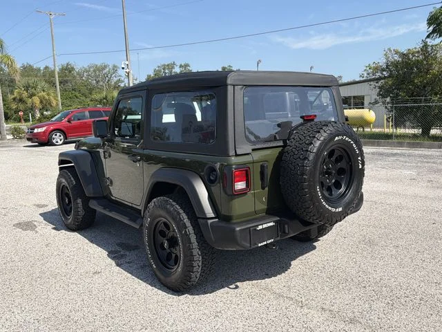 Used 2021 Green Jeep Sport image 5