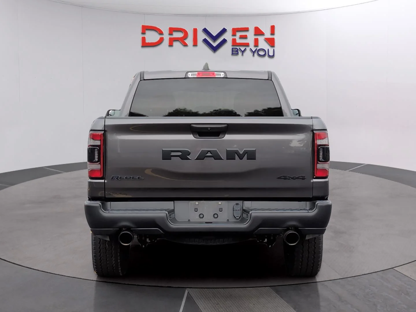Used 2024 Granite Crystal Metallic Clearcoat Ram Rebel image 4