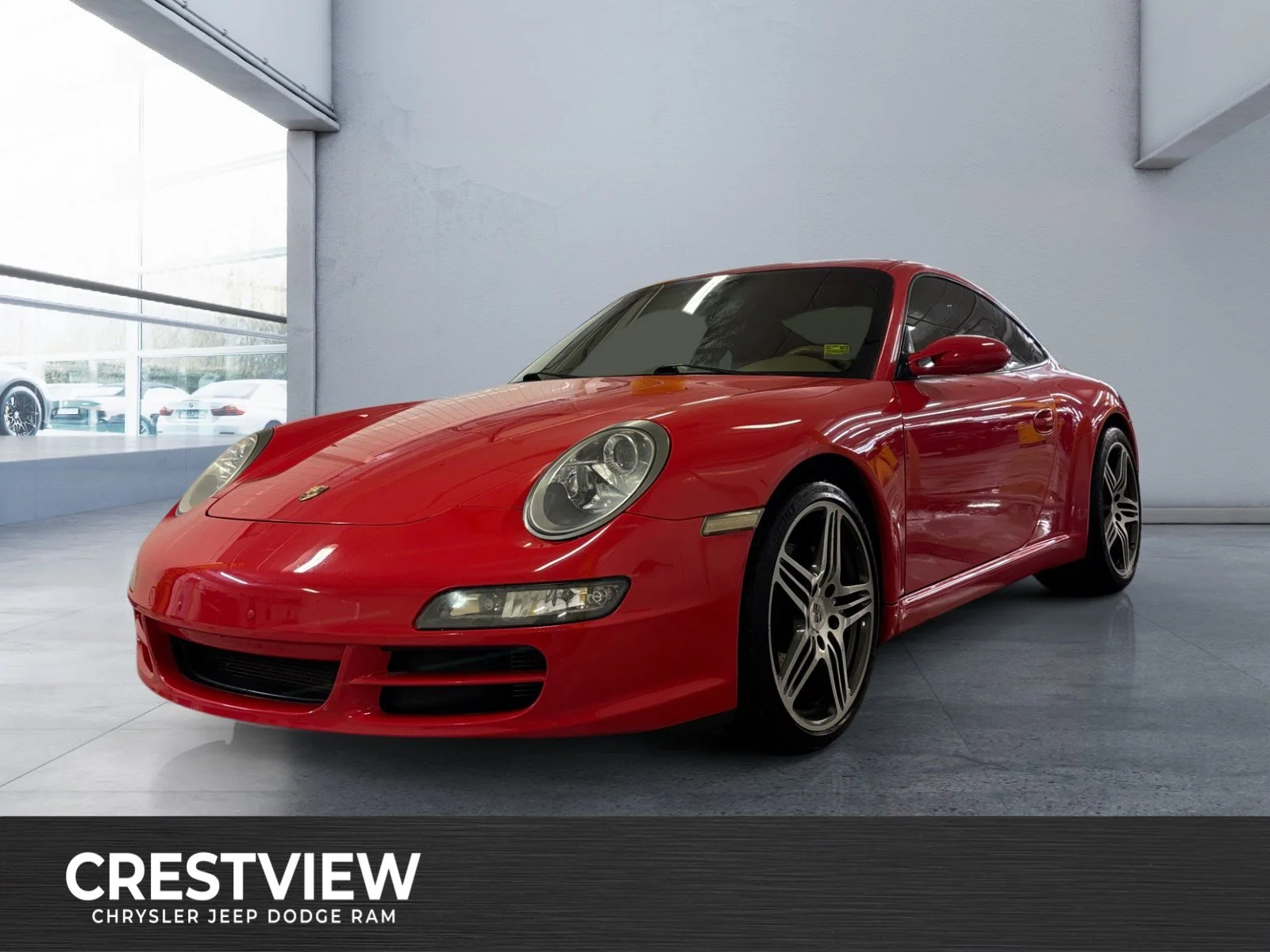Used 2007 Red Porsche Carrera image 1