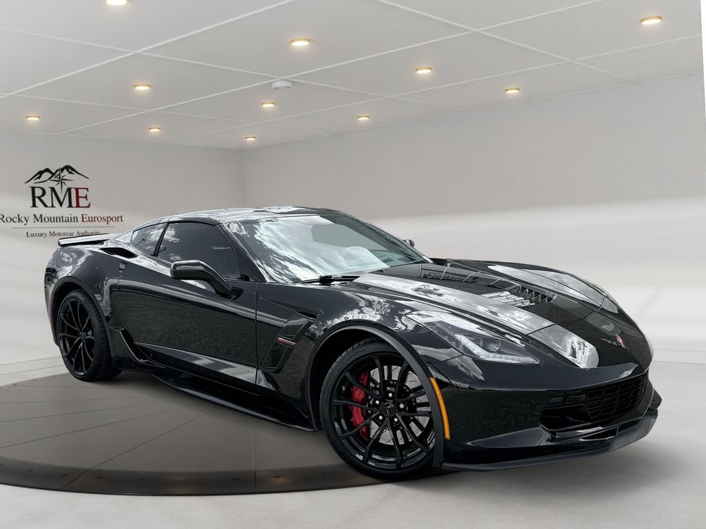 Used 2019 Black Chevrolet Grand Sport image 1