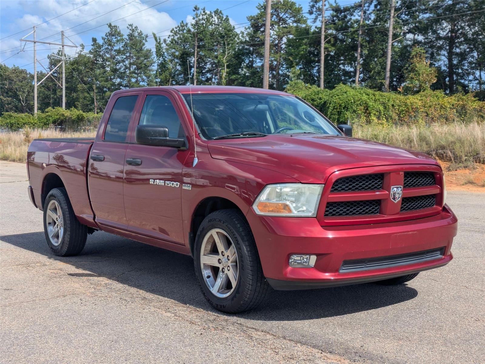 Used 2012 Deep Cherry Red Crystal Pearl Ram Express image 3