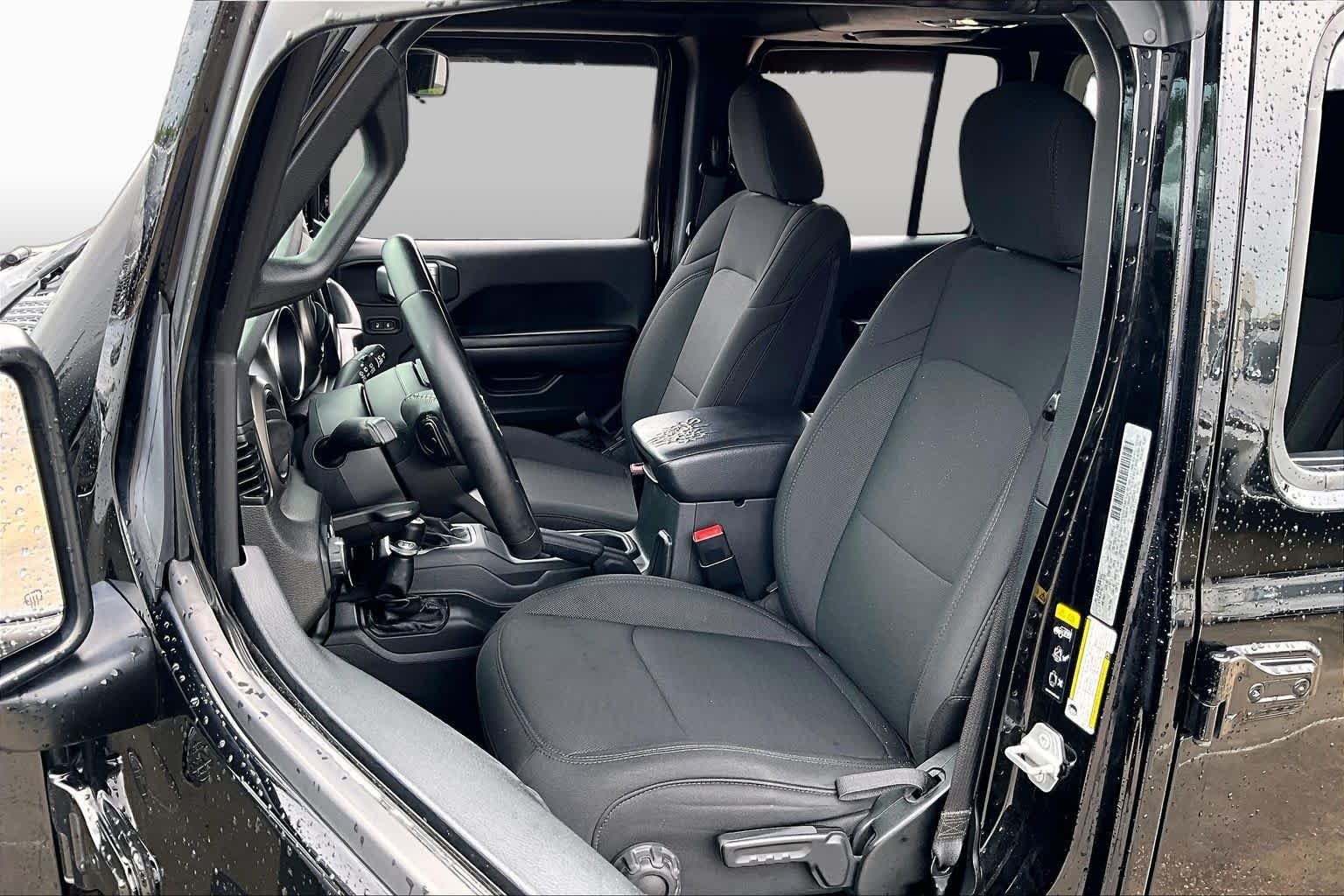 Used 2020 Black Clearcoat Jeep Willys image 7
