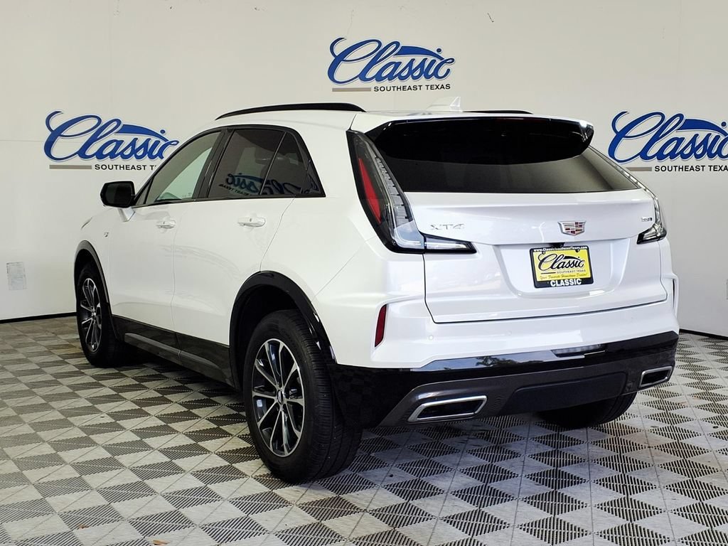 Used 2025 Crystal White Tricoat Cadillac Sport image 2