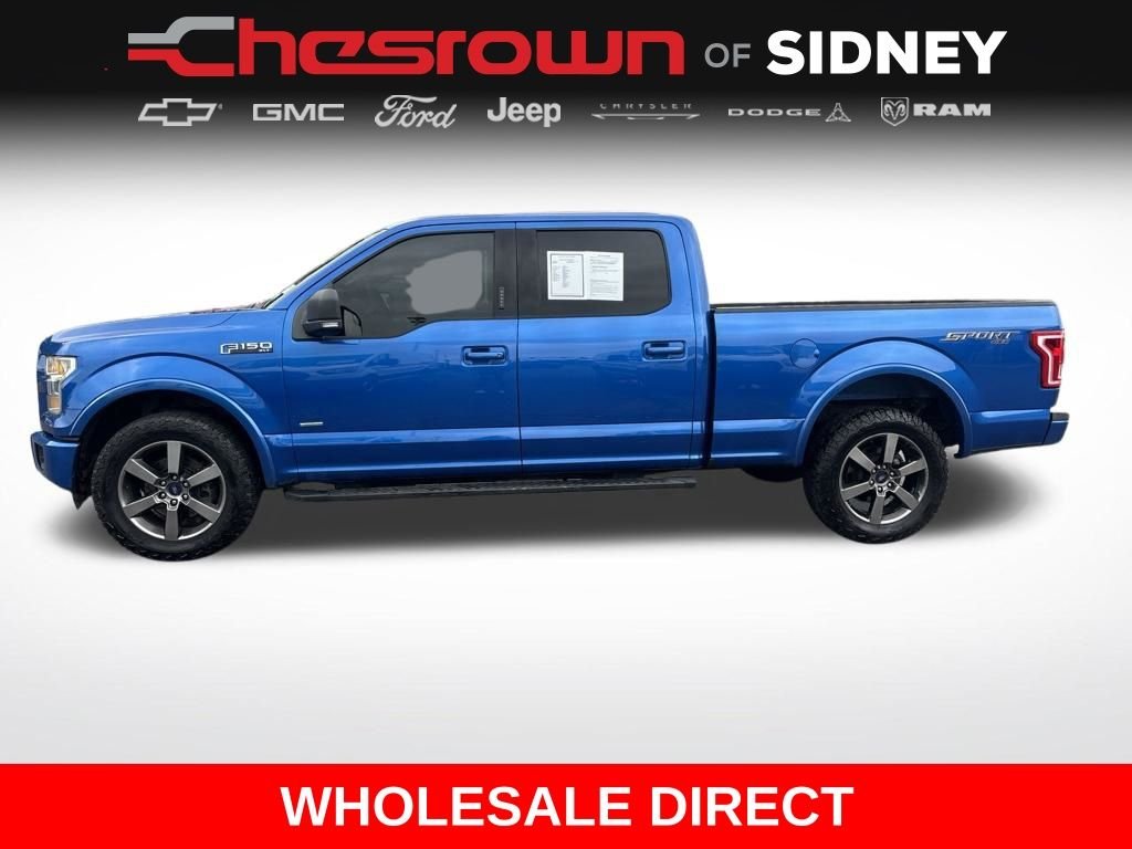 Used 2016 Ford F-150 XLT with VIN 1FTFW1EGXGFC08527 for sale in Sidney, OH