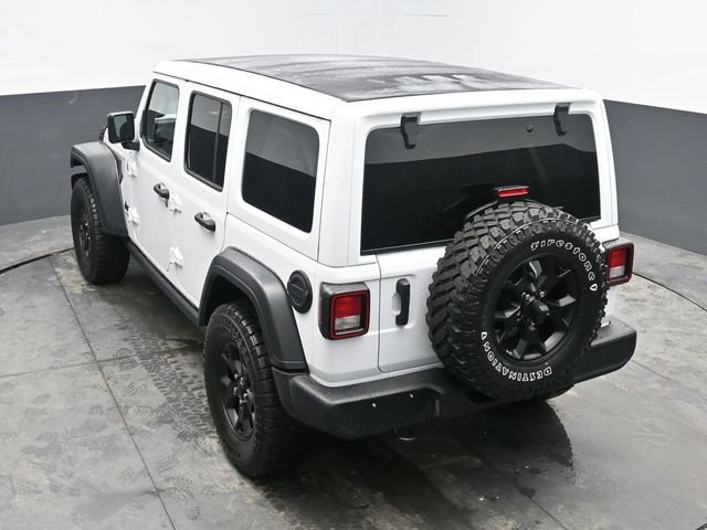 Used 2020 White Jeep Unlimited Willys image 35