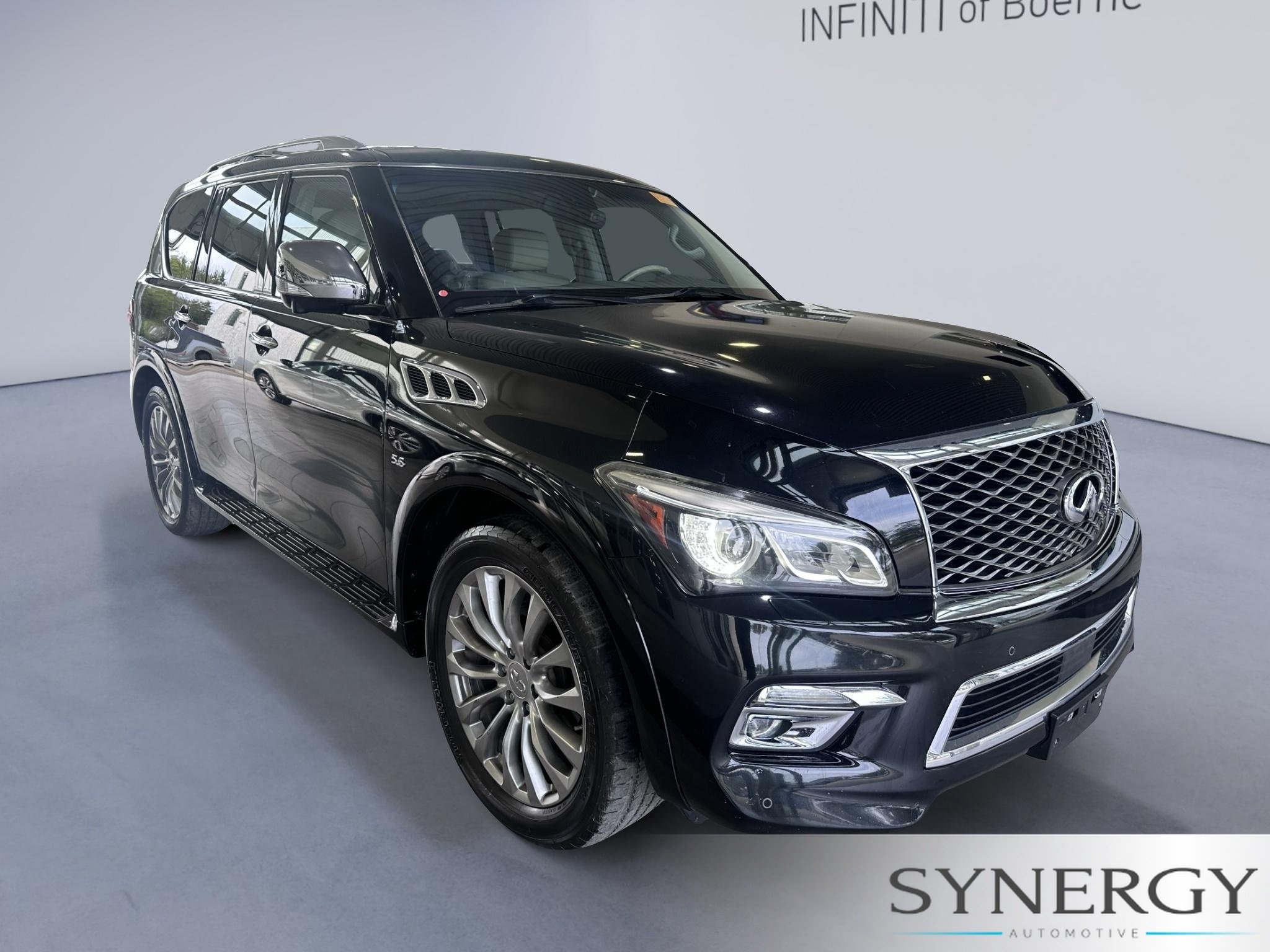 Used 2015 Black Obsidian INFINITI Limited image 4