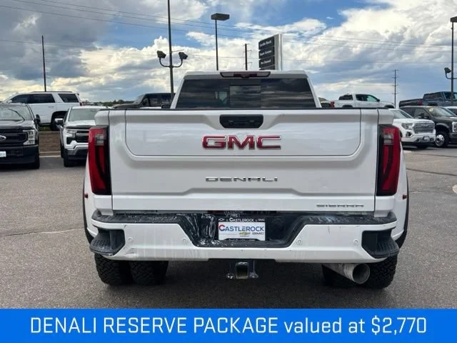 Certified Used 2024 White Frost Tricoat GMC Denali DRW image 4