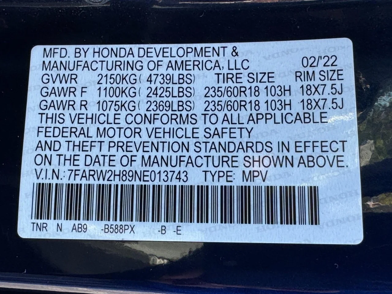 2022 Honda CR-V EX-L - Photo 25
