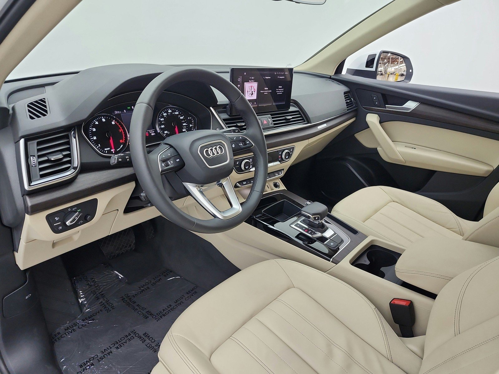 Used 2023 Glacier White Metallic Audi Premium image 12